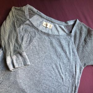 Lace sleeved top
